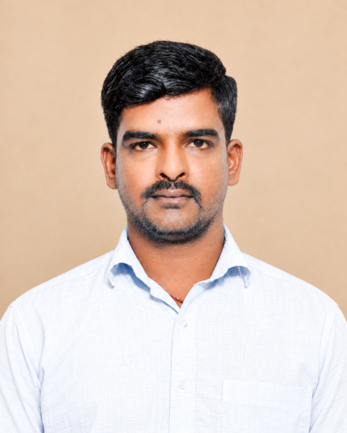 Portrait of Hulugappa, a local guide in Hampi